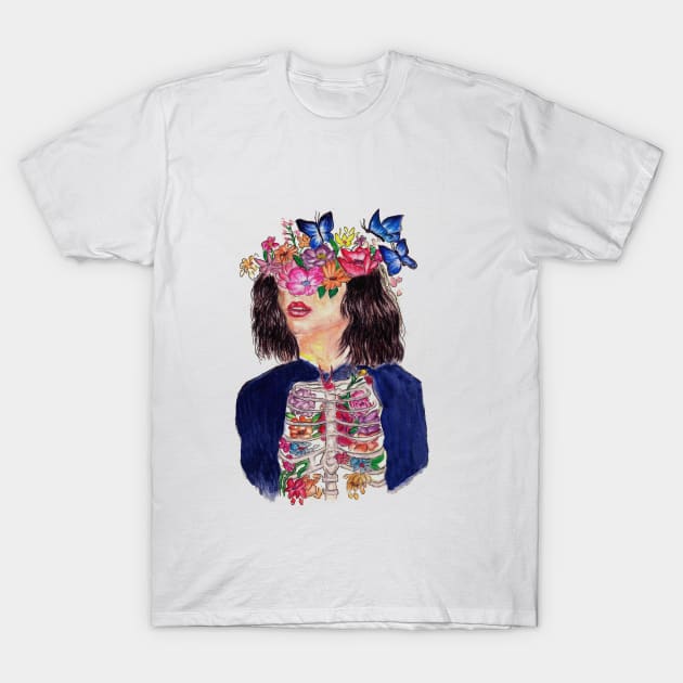 bloom inside out T-Shirt by H'sstore